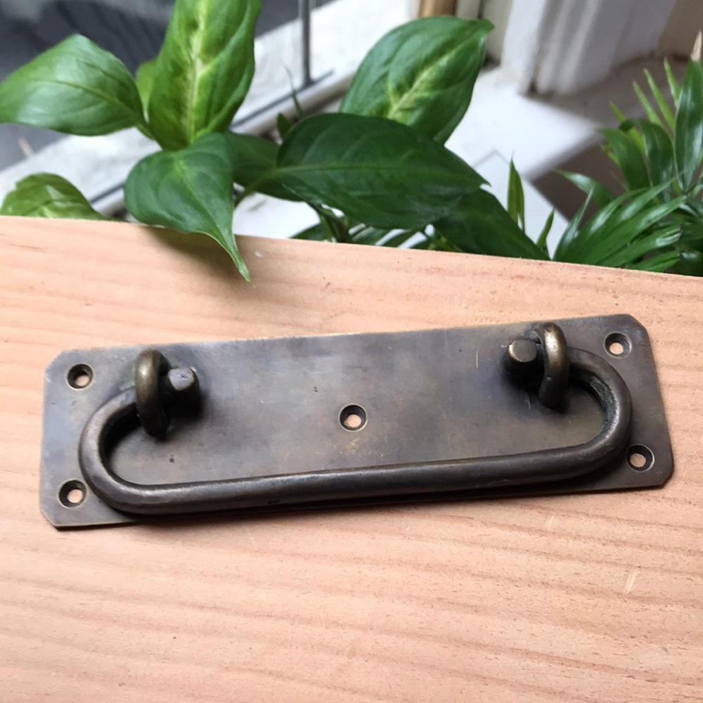 6” Decorative Antique Style Brass Handle